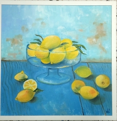 Zátiší s citrony - 1196 