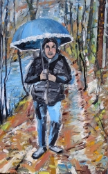 Modrý deštník  - 1446 