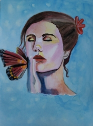 Motýlí žena - 1528 