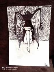Smuteční anjel - 1571 