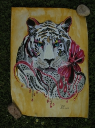 Romantic tiger - 1097 