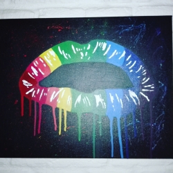 rainbow lips - 1243 